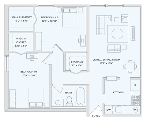 Southgate Apartments | Southgate, MI | Floor Plans